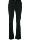 Valentino Slim-fit Poem Detail Jeans In Black