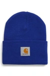 Carhartt Watch Hat In Thunder Blue