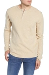 Frame Classic Fit Long Sleeve Henley In Prairie