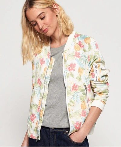 Superdry Lillie Bomber Jacket In Multiple Colours