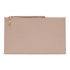 ALEXANDER MCQUEEN PINK LEATHER ZIP POUCH