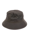 BARBOUR BROWN COTTON HAT,BAACC0247OL71