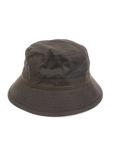Barbour Brown Cotton Hat