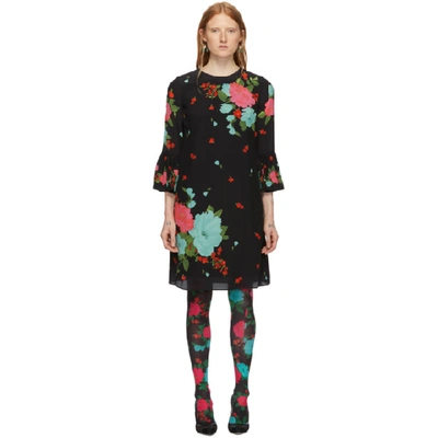 Erdem Elijah Floral Print Dress In Orietta