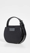 Alfeya Valrina Joe Joe Bag In Black Croc