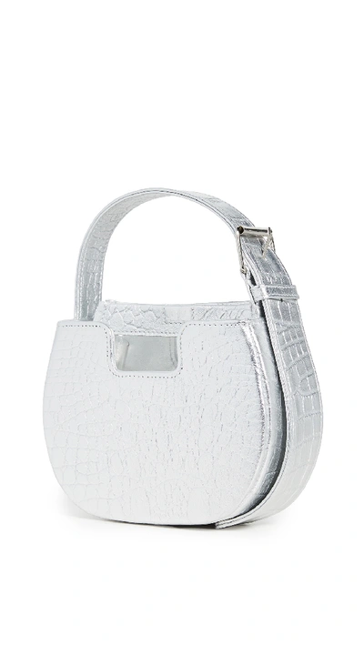 Alfeya Valrina Joe Joe Bag In Silver Croc