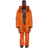 RAF SIMONS RAF SIMONS ORANGE TEMPLA EDITION OVERSIZED WADDED SKI COAT