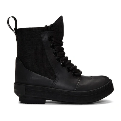 Proenza Schouler Rubber Ankle Boots In 999 Black
