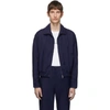 RANDOM IDENTITIES NAVY ZIP-UP JACKET