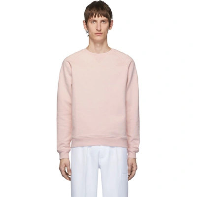 Random Identities Pink Fleece Sweatshirt In Chalk Pink