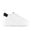 ASH WHITE LEATHER SNEAKERS,MOON04