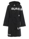 BURBERRY BLACK POLYESTER OUTERWEAR JACKET,8017230