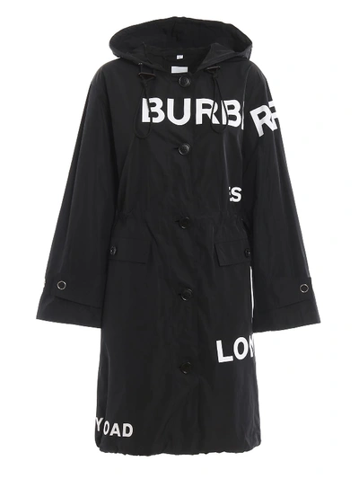 Burberry Black Polyester Outerwear Jacket