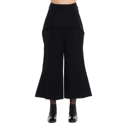 Comme Des Garçons Comme Des Gar Ons Women's Gdp0050511 Black Wool Trousers