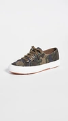 SUPERGA 2750 Sue Camouflage Sneakers