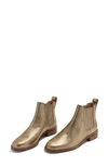 Madewell The Ainsley Chelsea Boot In Olive Bronze Leather