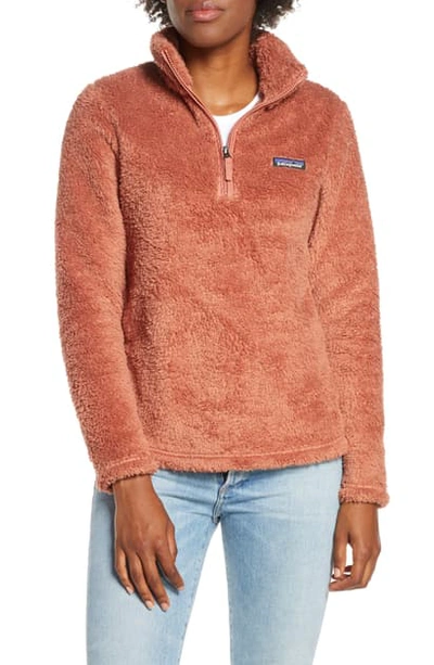 Patagonia Los Gatos Fleece Pullover In Cep Century Pink