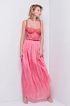 AURELIANA ROSE CHANTILLY LACE BUSTIER GOWN