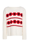 BOGNER MAHINA INTARSIA CASHMERE SWEATER,736347