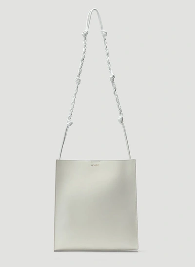 Jil Sander Tangle Bag In White
