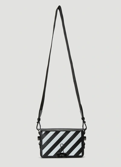 Off-white Diagonal Mini Shoulder Bag In Black