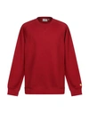 Carhartt Sweatshirt In Brick Red