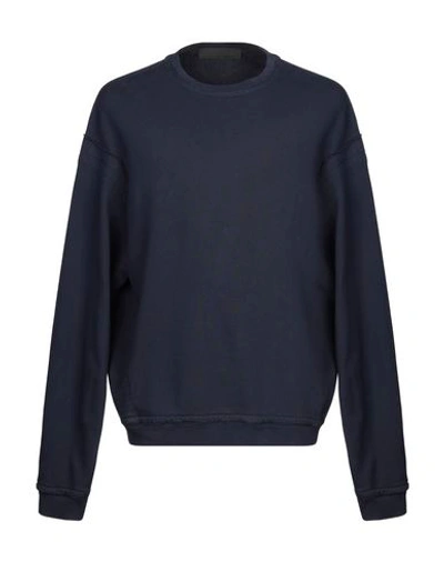 Haider Ackermann Sweatshirt In Dark Blue