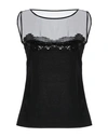 Alberta Ferretti Top In Black