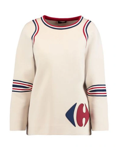 Anya Hindmarch Sweatshirt In Beige