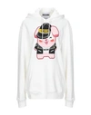 Moschino Sweatshirts In White