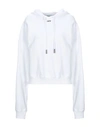 Off-white Hooded Sweatshirt In White