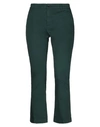 Department Five Casual Pants In Green