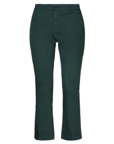 Department Five Casual Pants In Green