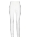 PATRIZIA PEPE PATRIZIA PEPE WOMAN PANTS WHITE SIZE 4 POLYESTER, ELASTANE,13293118KG 6