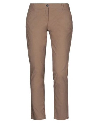 Trussardi Jeans Casual Pants In Brown