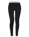 Rabanne Printed Stretch-jersey Stirrup Leggings In Black