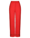 GANNI GANNI WOMAN PANTS RED SIZE 10/12 VISCOSE,13400592LR 3