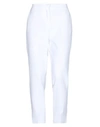 SPACE STYLE CONCEPT SIMONA CORSELLINI WOMAN PANTS WHITE SIZE 10 POLYESTER,13400695EA 3