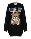 Moschino Short Dress In Black