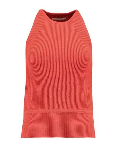 J Brand Sweater In Coral