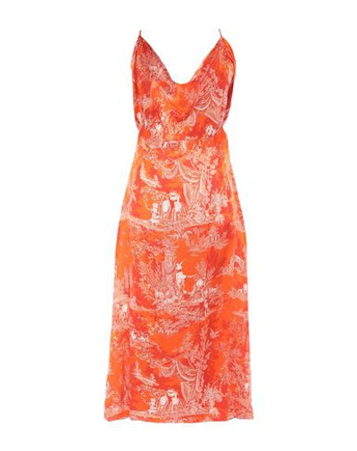 Antonio Berardi 3/4 Length Dresses In Orange