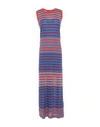 Woolrich Midi Dresses In Azure