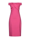 Blumarine Short Dresses In Fuchsia