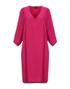 ATOS LOMBARDINI ATOS LOMBARDINI WOMAN MINI DRESS MAUVE SIZE 4 VISCOSE, POLYESTER,34997941ON 4