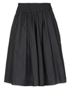 Woolrich 3/4 Length Skirts In Black