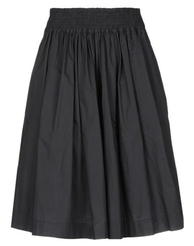 Woolrich 3/4 Length Skirts In Black