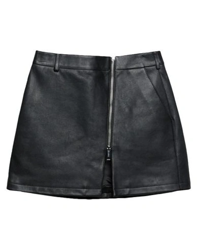 Burberry Mini Skirts In Black