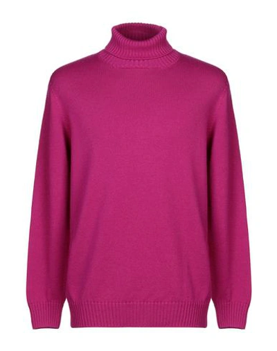 Drumohr Turtlenecks In Mauve