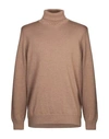 Drumohr Turtlenecks In Camel