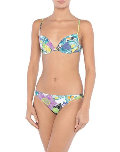 Etro Bikini In Turquoise